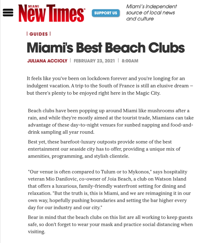 Miami New Times