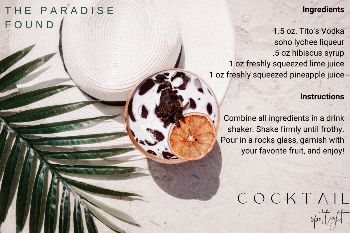 The Paradise Found Cocktail Recipe