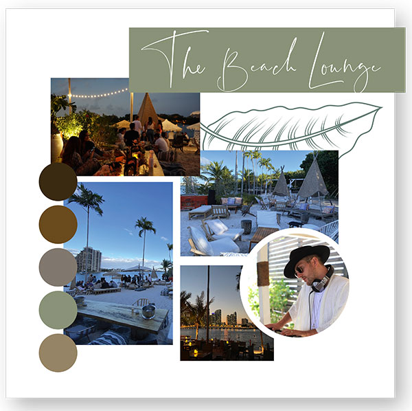 Joia Beach Miami Special Events - The Beach Lounge