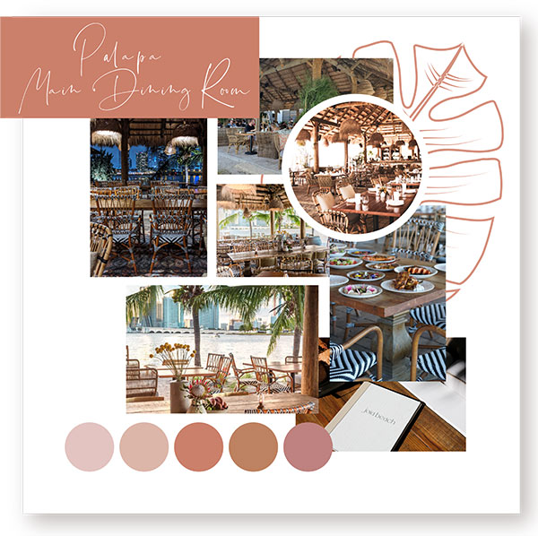 Joia Beach Miami Special Events - The Palapa Main Dining Room